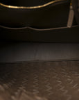 Nappa Intrecciato Medium Andiamo Shoulder Bag Taupe Grey