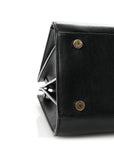 Calfskin Small Sac De Jour Black