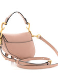 Goatskin Micro Saddle Bag Rose Des Vent