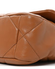 Lambskin Quilted Medium CHNL 19 Flap Brown