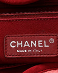 Canvas Medium Deauville Tote Red