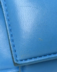 Lambskin Maxi Intrecciato Padded Chain Cassette Crossbody Bag Swimming Pool