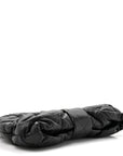 Lambskin Quilted Bow Bag Black