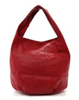 Nappa Intrecciato Patchwork Hobo Red