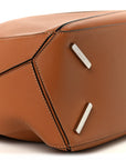 Calfskin Medium Puzzle Bag Tan