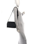 Grained Calfskin Aerogram City Keepall Black