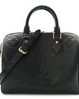 Empreinte Monogram Giant Speedy Bandouliere 25 Black