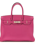 Togo Birkin 30 Rose Pourpre