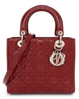 Patent Cannage Medium Lady D1OR Red