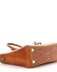Vegetable Tanned Lambskin Mini Bel Air Carry All Bag Tan Cowboy