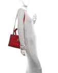 Patent Cannage Medium Lady D1OR Red
