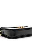 Shiny Calfskin Medium Triomphe Black