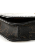 Triomphe Canvas Multipochette Tan