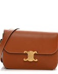 Natural Calfskin Medium Triomphe Tan