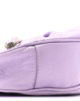 Agneau Arena Le Cagole Shoulder Bag XS Lilac