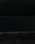 Grained Calfskin Saddle Bag Black