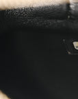 Caviar Quilted Filigree Waist Bag Black