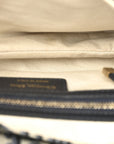 Oblique Saddle Bag Blue