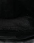 Calfskin Matelasse Monogram Lou Camera Bag Black