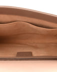 Calfskin Matelasse GG Marmont Clutch Porcelain Rose