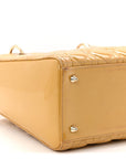 Patent Cannage Medium Lady D1OR Beige