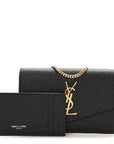 Grain De Poudre Uptown Chain Wallet Black