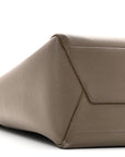 Soft Grained Calfskin Sangle Bucket Bag Taupe