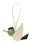 Epsom Swift Alligator Lizard Birdy Bag Charm Vanille Vert Criquet Vert Fizz Bleu Jean Black