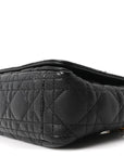 Calfskin Cannage Small Caro Bag Black