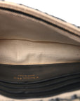 Oblique Saddle Chain Pouch Blue