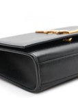 Grain De Poudre Small Monogram Kate Satchel Black