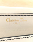 Calfskin J'AD1OR Chain Flap Bag Off White
