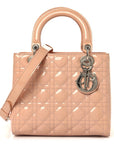 Patent Cannage Medium Lady D1OR Rose Clair
