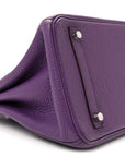 Taurillon Clemence Birkin 30 Ultraviolet