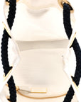 Re-Nylon Triangle Mariner Small Bucket Bag White Baltico