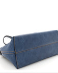 Cuoio Romano Selleria Denim Effect Medium By The Way Soft Boston Bag Blue