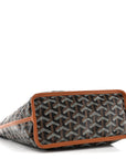 Goyardine Reversible Mini Anjou Black Gold