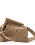 Flannel Karligraphy Embroidered Medium FNDI First Camel