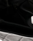 Lambskin Quilted Flap Shoulder Bag Black