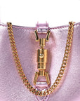 Laminated Nappa Nano Jackie 1961 Hobo Metallic Pink