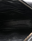 Grain De Poudre Matelasse Monochrome Monogram Mini Lou Camera Bag Black