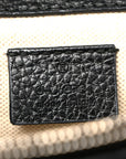 Pebbled Calfskin Small Dionysus Shoulder Bag Black