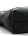 Nappa Medium Flamenco Knot Bag Black