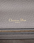 Grained Calfskin Medium D1ORama Flap Bag Gris