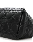 Calfskin Macrocannage Large Toujours Black