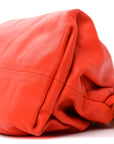 Calfskin The Pouch Chain Orange