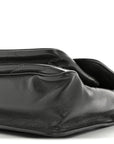 Crinkled Calfskin Matelasse Monogram Medium Niki Chain Satchel Storm