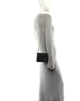 Supple Calfskin Cannage Caro Belt Pouch with Chain Black