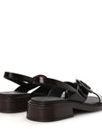 Spazzolato Fume Re-Edition 1996 Buckle Sandals 41 Bruciato