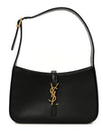 Smooth Calfskin Le 5 A 7 Hobo Black